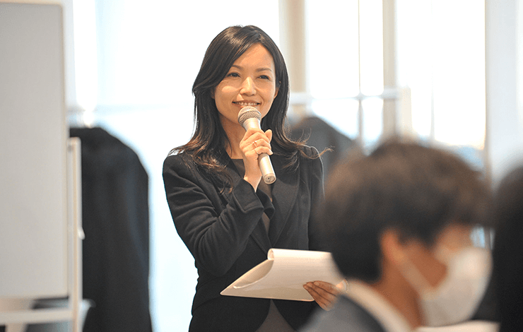 Moderator Naoko Inoue