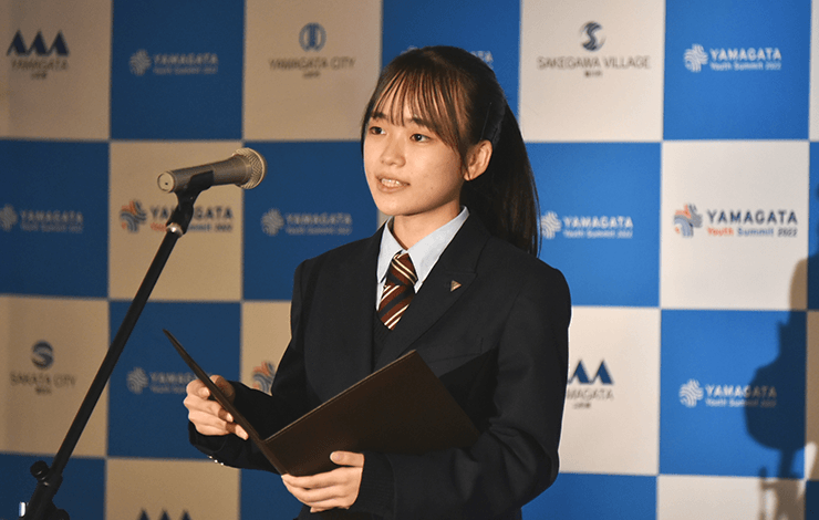 九里学園高校2年の鈴木愛梨さん