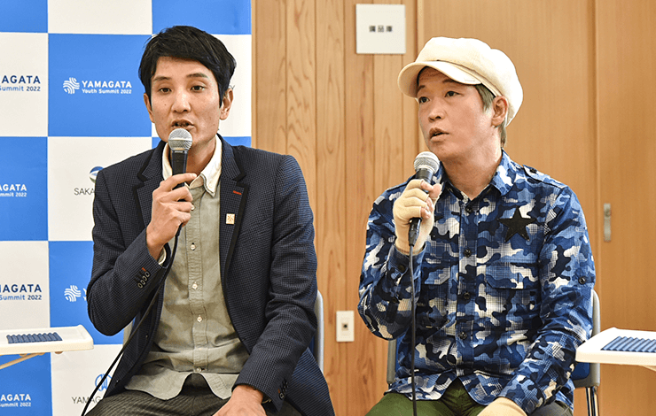 「よしもと山形県住みます芸人」ソラシド